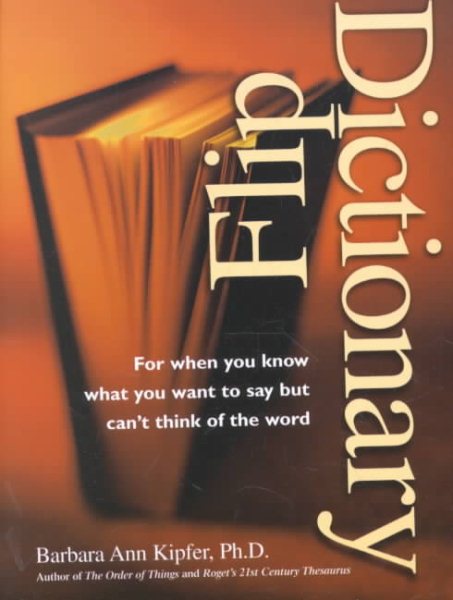 Flip Dictionary cover