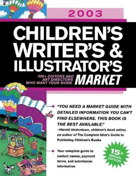 2003 Children's Writer's & Illustrator's Market cover