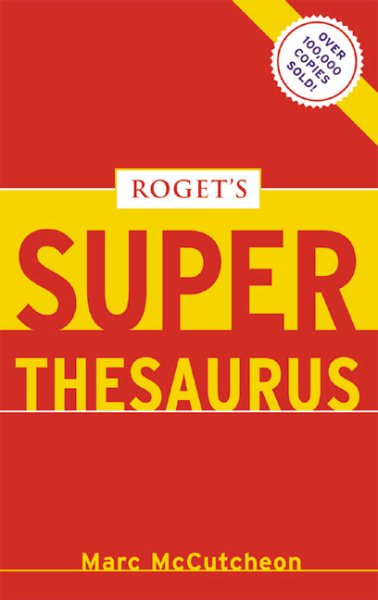 Roget’s Super Thesaurus cover