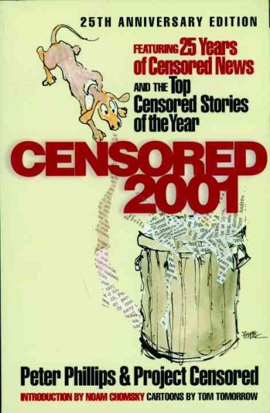 Censored 2001: Featuring 25 Years of Censored News and the Top Censored Stories of the Year cover