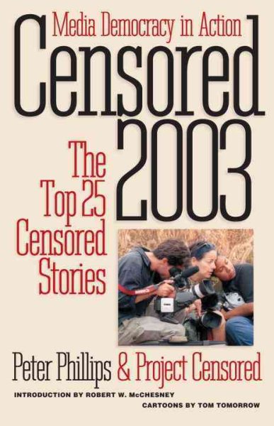 Censored 2003: The Top 25 Censored Stories cover