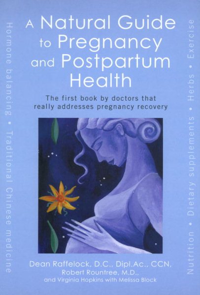 A Natural Guide to Pregnancy and Postpartum Health: The First Book by Doctors That Really Addresses Pregnancy Recovery cover