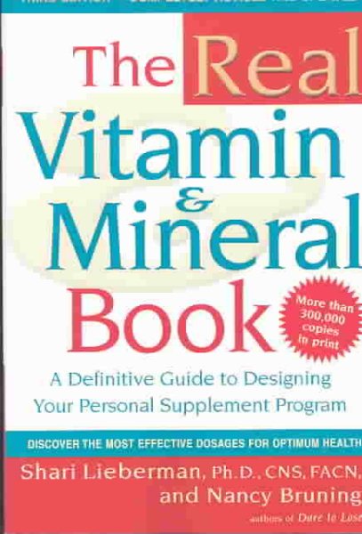The Real Vitamin and Mineral Book cover