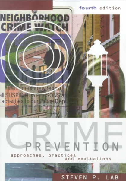 Crime Prevention: Approaches, Practices and Evaluations cover