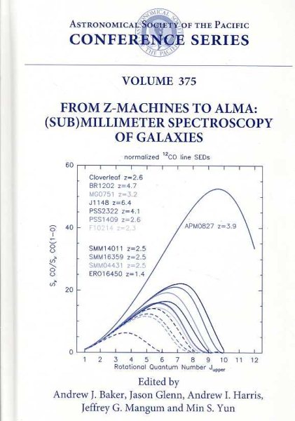 From Z-Machines to Alma: Sub Millimeter Spectroscopy of Galaxies (Astronomical Society of the Pacific Conference Series) cover