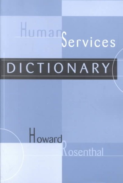 Human Services Dictionary cover