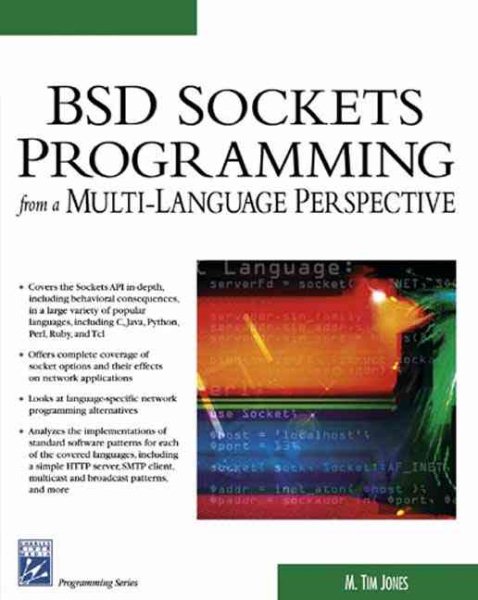 BSD Sockets Programming From a Multi-Language Perspective (Programming Series) cover
