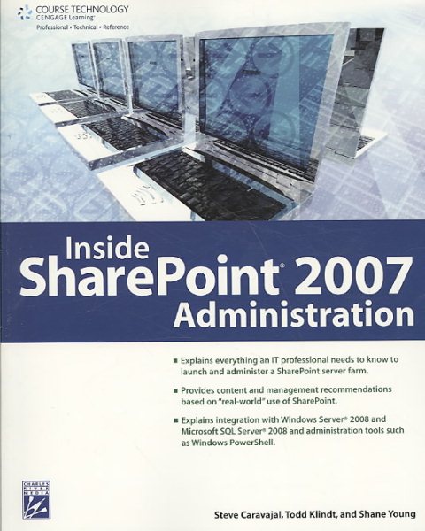 Inside SharePoint 2007 Administration cover