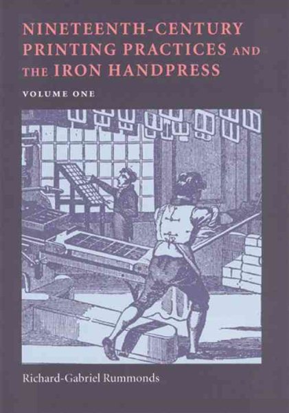 Nineteenth-Century Printing Practices and the Iron Handpress cover