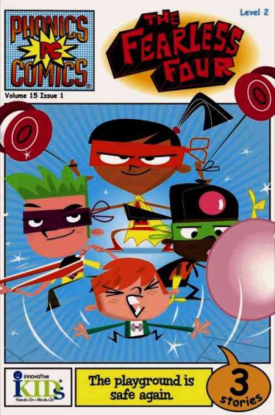 Phonics Comics: The Fearless Four - Level 2 cover