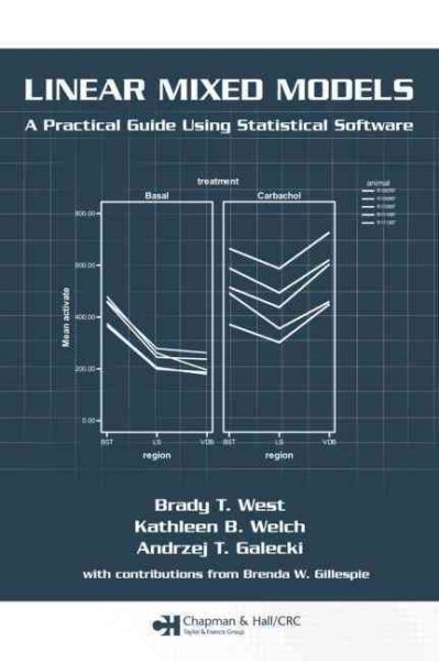 Linear Mixed Models: A Practical Guide Using Statistical Software cover
