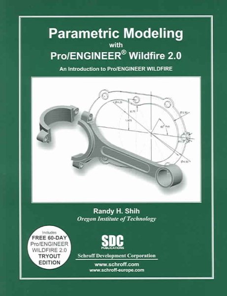 Parametric Modeling with Pro/ENGINEER Wildfire 2 cover
