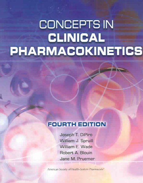 Concepts in Clinical Pharmacokinetics, 4th Edition cover