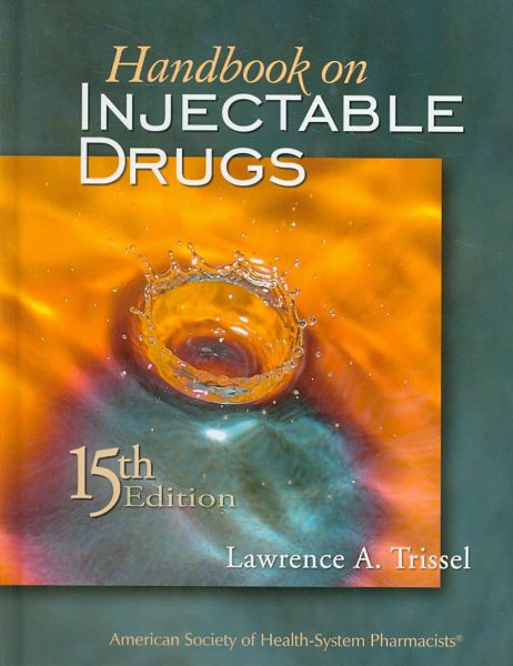 Handbook on Injectable Drugs, 15th Edition cover