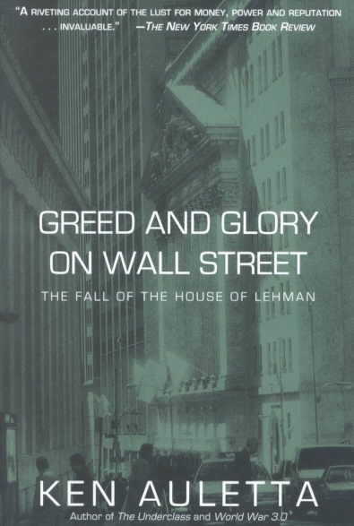 Greed and Glory on Wall Street: The Fall of the House of Lehman cover