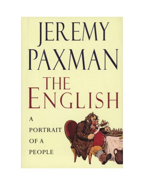 The English: A Portrait of a People cover