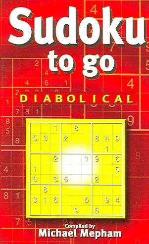 Sudoku To Go: Diabolical cover