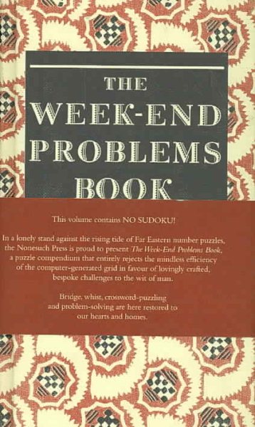 The Week-End Problems Book cover