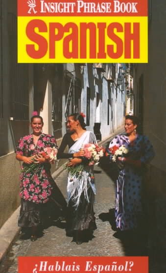 Insight Phrase Book Spanish (English and Spanish Edition) cover