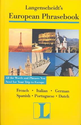 European Phrasebook (Langenscheidt Pocket Phrasebooks) (Multilingual Edition) cover