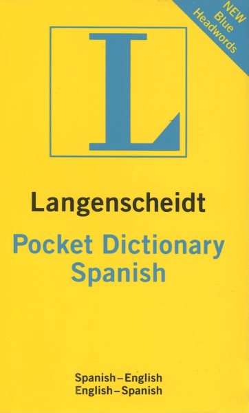 Pocket Spanish Dictionary: Spanish-English, English-Spanish (Spanish Edition) cover