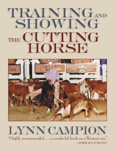 Training and Showing the Cutting Horse cover