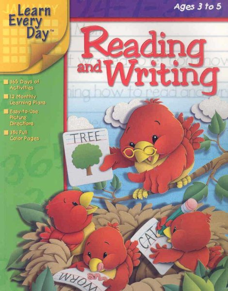 Reading and Writing Grades Pre-K-K (Learn Every Day) cover