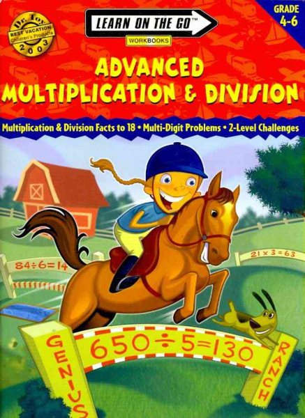Advanced Multiplication & Division (Learn on the Go Grade 4 - 6) cover