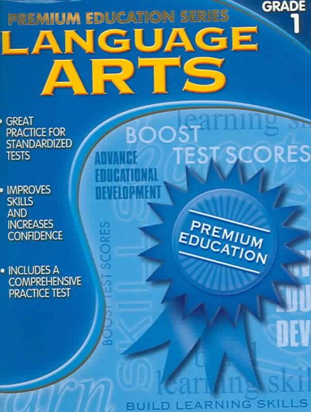 Language Arts Grade 1: Build Learning Skills (Premium Education Series) cover