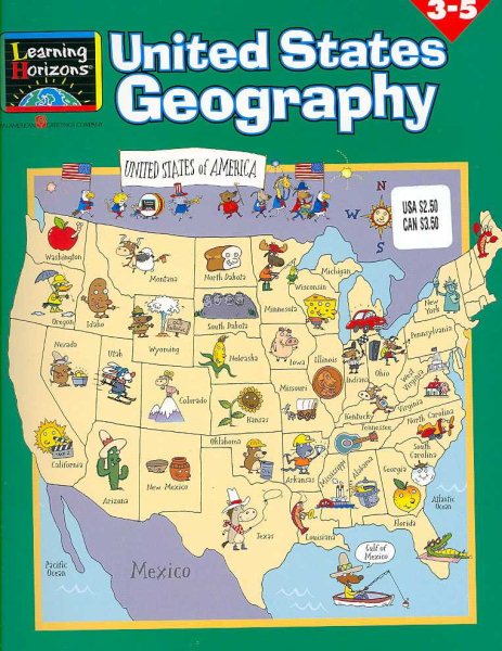 United States Geography: Grades 3-5 (Social Studies Workbooks) cover
