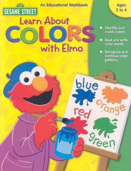 Learn About Colors With Elmo (Sesame Street) cover