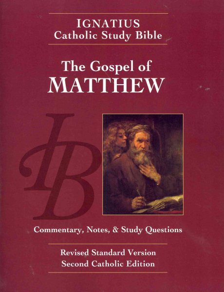 The Gospel According to Matthew (2nd Ed.): Ignatius Catholic Study Bible cover