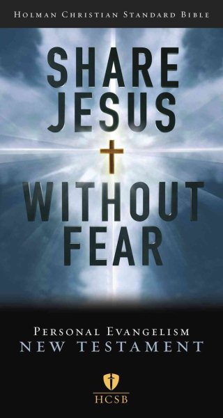HCSB Share Jesus Without Fear New Testament, Trade Paper