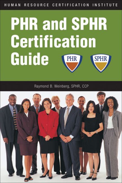 PHR and SPHR Certification Guide cover