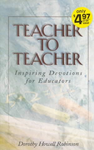 Teacher to Teacher cover