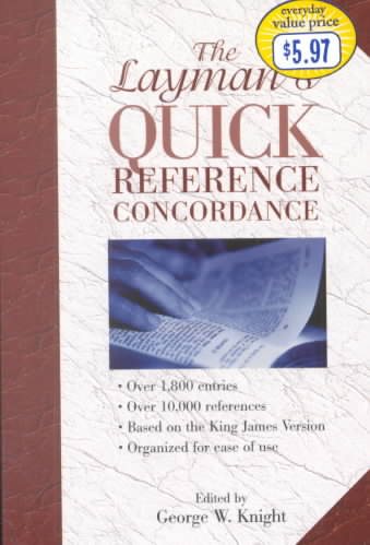 The Layman's Quick Reference Concordance cover