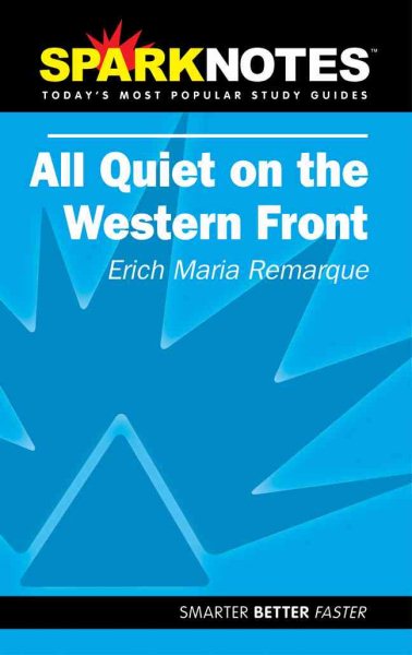 All Quiet on the Western Front (SparkNotes Literature Guide) (SparkNotes Literature Guide Series) cover
