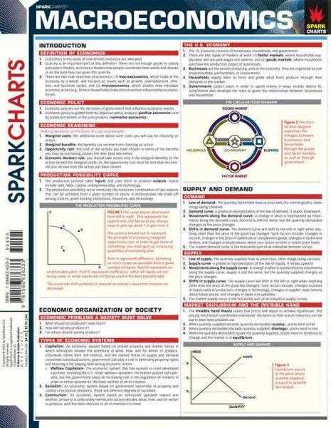 Macroeconomics (SparkCharts) cover