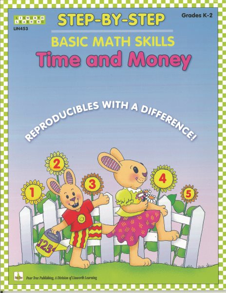 Step by Step Math: Time and Money cover