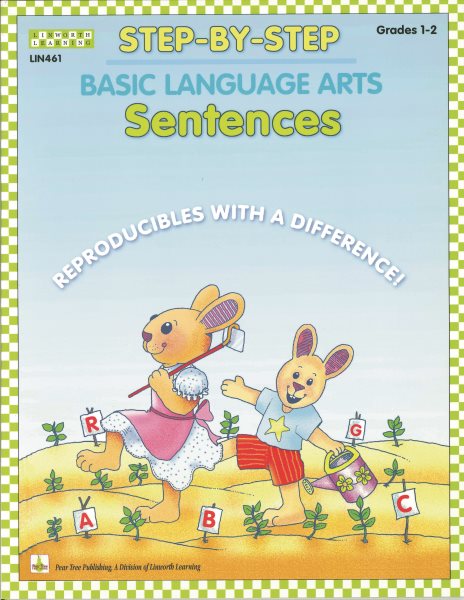 Step-by-Step Basic Language Arts: Sentences Grades 1-2 cover