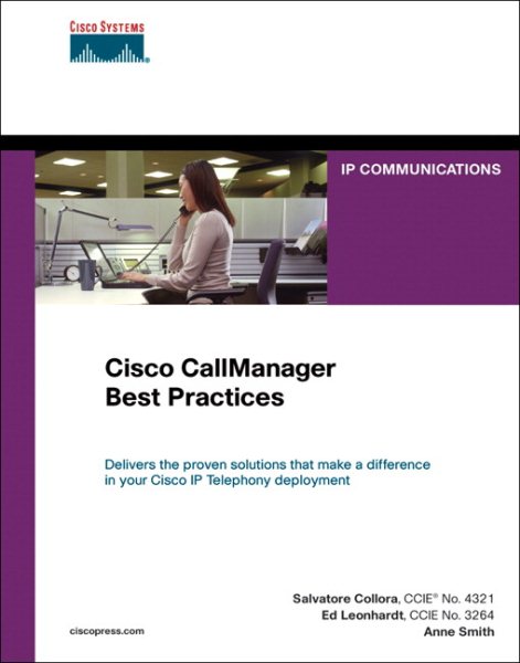 Cisco CallManager Best Practices cover