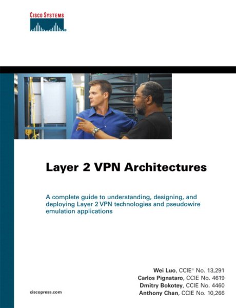 Layer 2 VPN Architectures: Pseudo-wire Emulation cover
