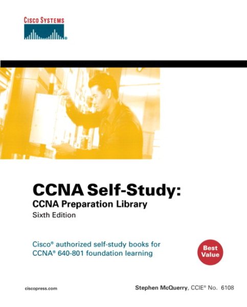 CCNA Self-Study: Ccna Preparation Library : Cisco authorized self-study books for CCNA 640-801 foundation learning cover