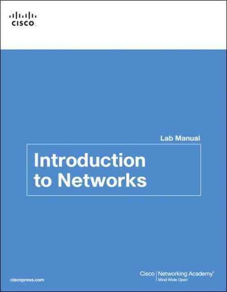 Introduction to Networks v5.0 Lab Manual cover