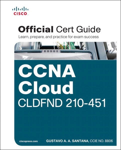 CCNA Cloud CLDFND 210-451 Official Cert Guide cover
