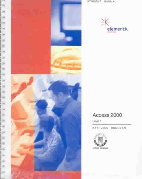 Access 2000: Level 1 cover
