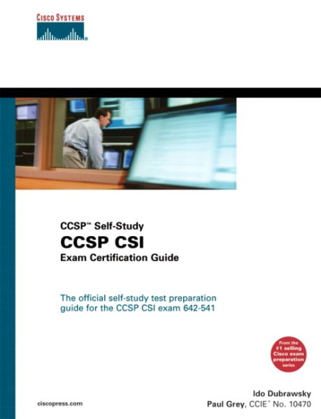 CCSP CSI Exam Certification Guide (CCSP Self-Study, 642-541) cover