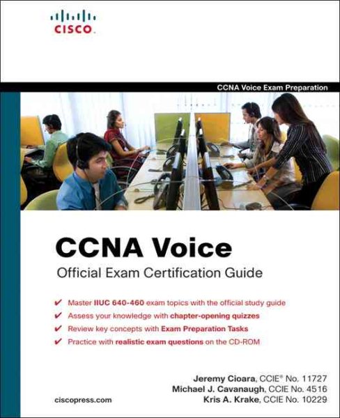 CCNA Voice Official Exam Certification Guide (640-460 IIUC) cover