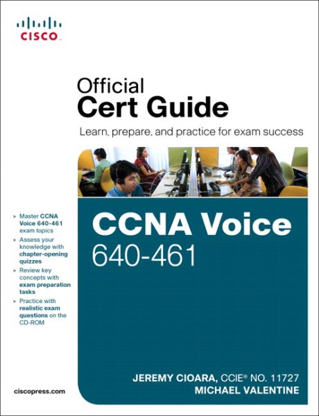CCNA Voice 640-461 Official Cert Guide cover