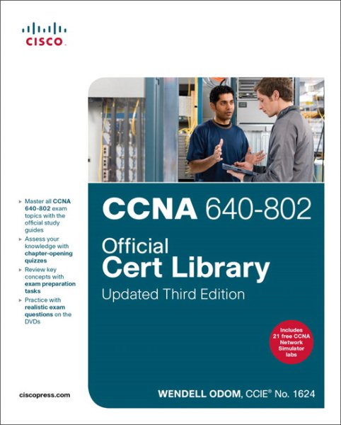 CCNA 640-802 Official Cert Library cover